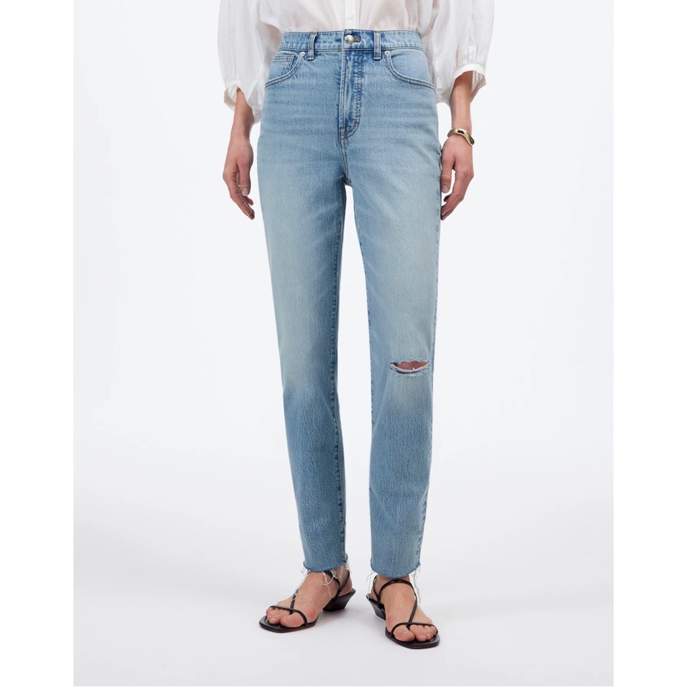 MADEWELL The Perfect Vintage Jean High Rise Crop